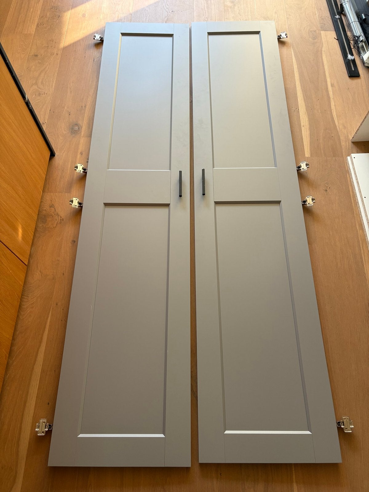 PAX kledingkast (nieuw model / grijs / 2.36 hoog), Ophalen, Gebruikt, 200 cm of meer, 50 tot 100 cm