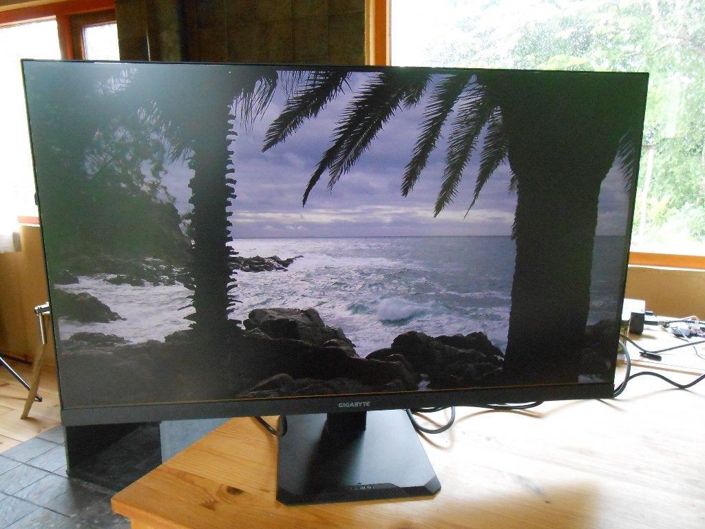 Gigabyte GS32Q  QUAD HD gaming monitor, Computers en Software, Monitoren, Zo goed als nieuw, 1 tot 2 ms, HDMI, Quad HD (2K)
