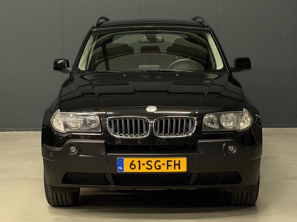 BMW X3 2.0i Introduction NAVI/CRUISE/PDC | NETTE AUTO !, Keurmerk '100% Onderhouden', Stof, Zwart, 4 cilinders