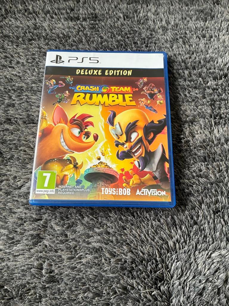 Crash Team Rumble Deluxe Edition PS5, Ophalen of Verzenden, Zo goed als nieuw