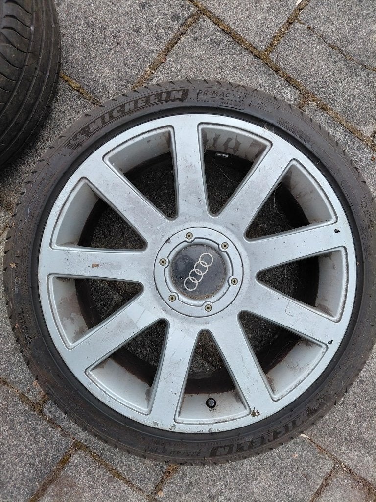 audi velgen, Hobby en Vrije tijd, Overige Hobby en Vrije tijd, Ophalen, Gebruikt