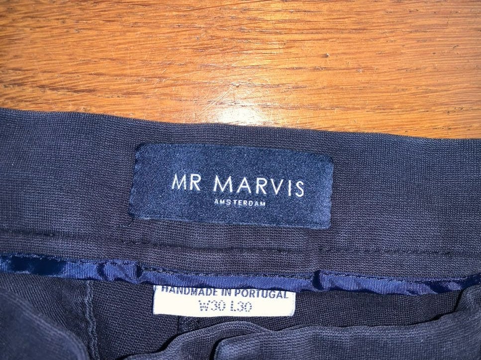 Mr Marvis The Originals broek - 30/30, Ophalen of Verzenden, Zo goed als nieuw, Maat 46 (S) of kleiner, Blauw