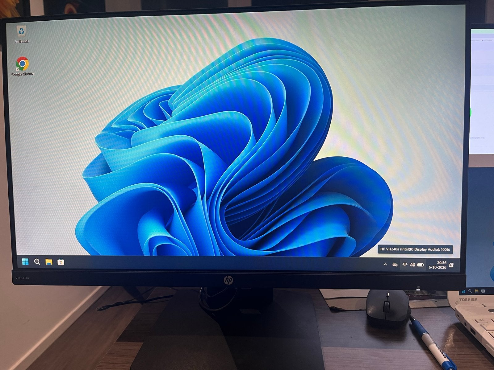 HP Full HD IPS 24” Monitor - Perfect voor kantoorwerk (2x), Computers en Software, IPS, In hoogte verstelbaar, Full HD, 60 Hz of minder