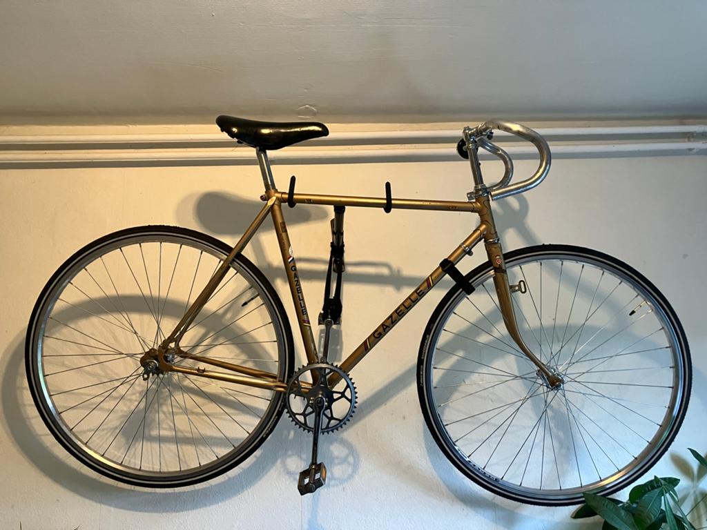 Gazelle fixed gear fiets 53cm, Fietsen en Brommers, Fietsen | Oldtimers, 51 tot 55 cm, Jaren '60 of nieuwer, Velgrem, Ophalen
