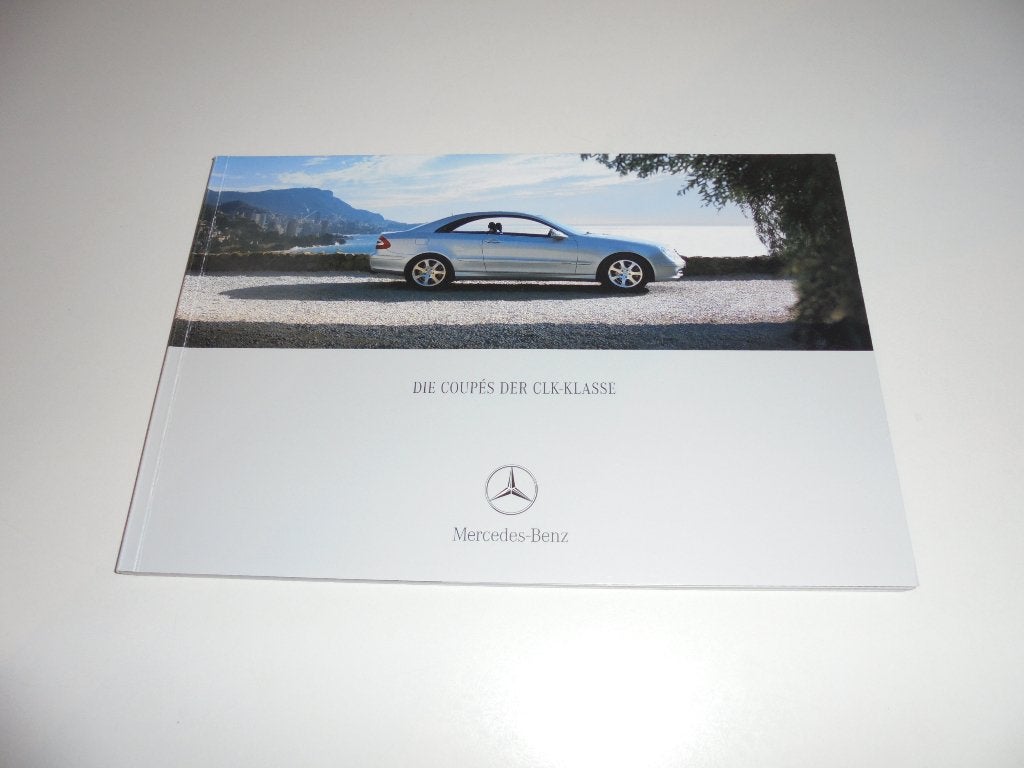 brochure Mercedes CLK Coupé  2004, Ophalen of Verzenden, Nieuw, Mercedes
