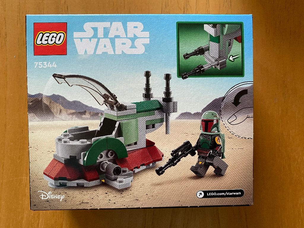 Lego 75344 Star Wars Boba Fett's sterrenschip Microfighter, Star Wars, Lego, Nieuw, Ophalen of Verzenden