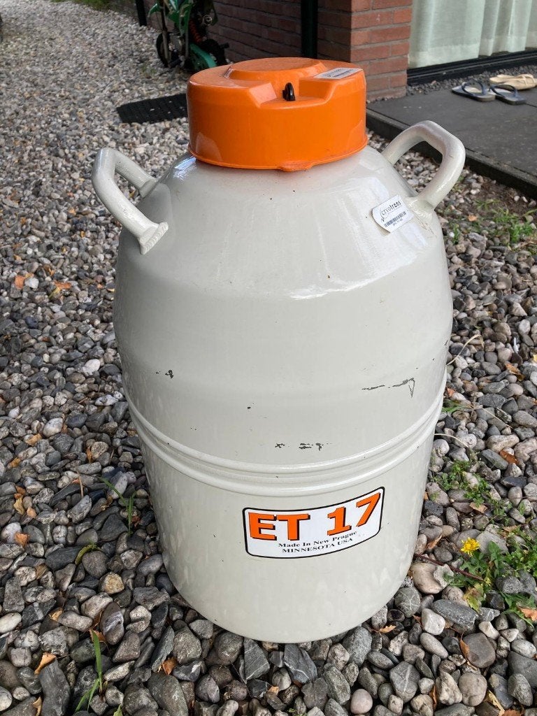 MVE ET-17 Stikstofcontainer | Spermavat | Spermacontainer, Dieren en Toebehoren, Ophalen, Gebruikt