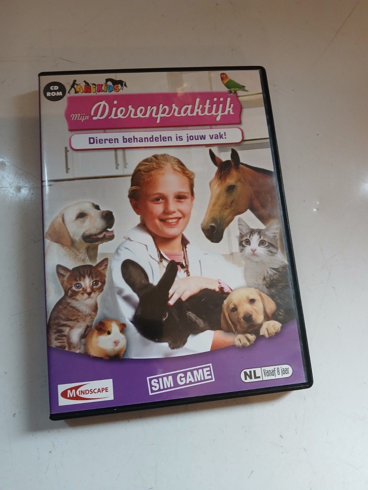 Mijn Dierenpraktijk PC CD-ROM - Sim Game, Spelcomputers en Games, Games | Pc, Gebruikt, 1 speler, Ophalen of Verzenden, Vanaf 7 jaar