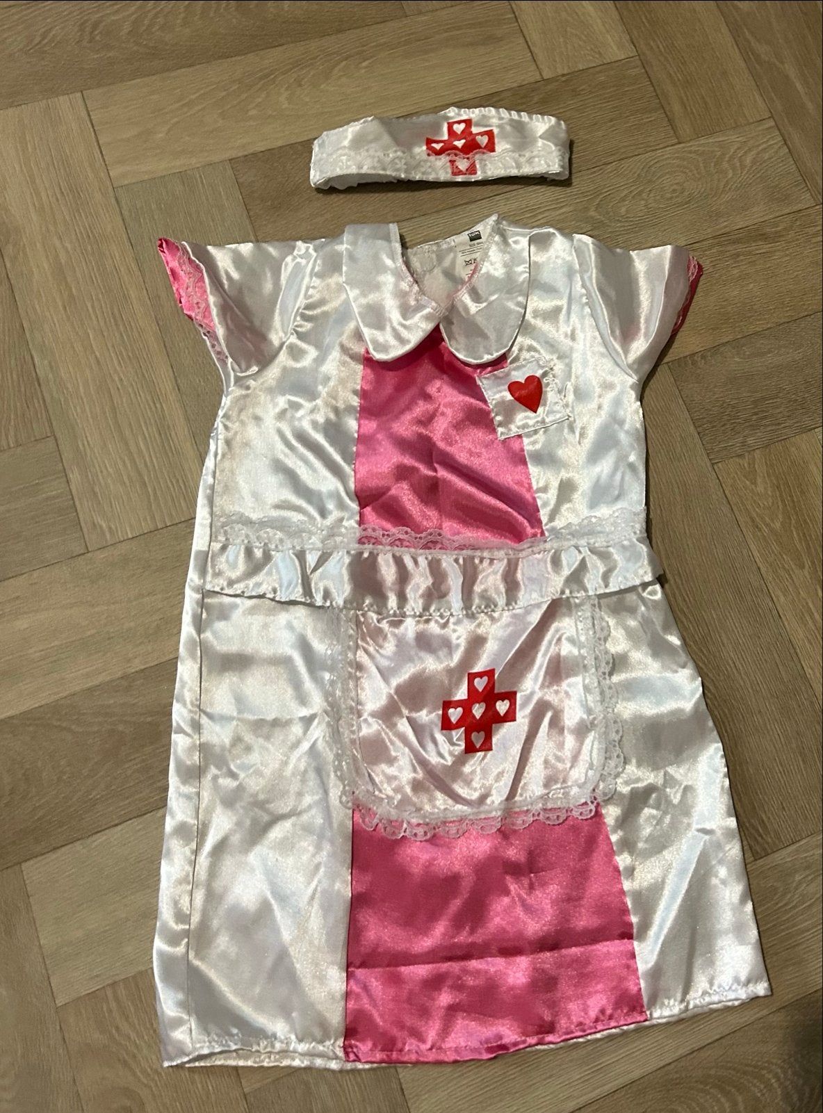 Carnavalspakje zuster maat 80, Ophalen, Gebruikt, 104 of kleiner, Meisje
