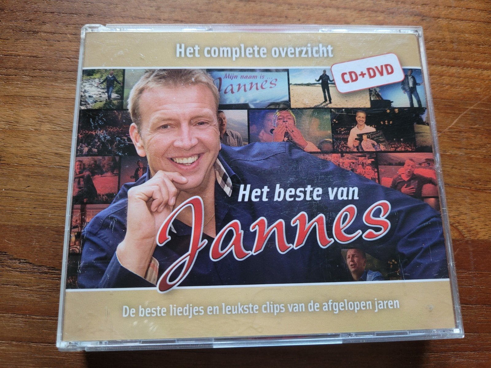 Jannes - Het Beste Van (CD + DVD) - Zeldzaam, Inclusief DVD, Zo goed als nieuw, Verzamelalbum, Schlager
