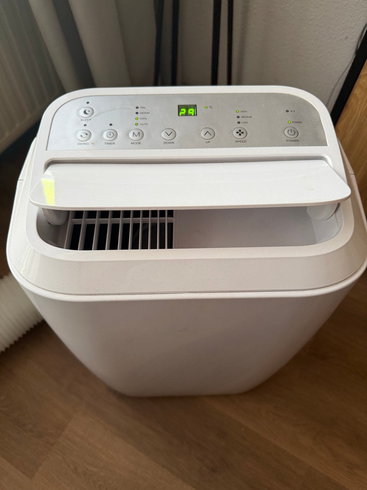 Mobiele airco HandsON Valley 3.5 kW - Energieklasse A, Ophalen, 3 snelheden of meer, Zo goed als nieuw, Koelen en Ontvochtigen