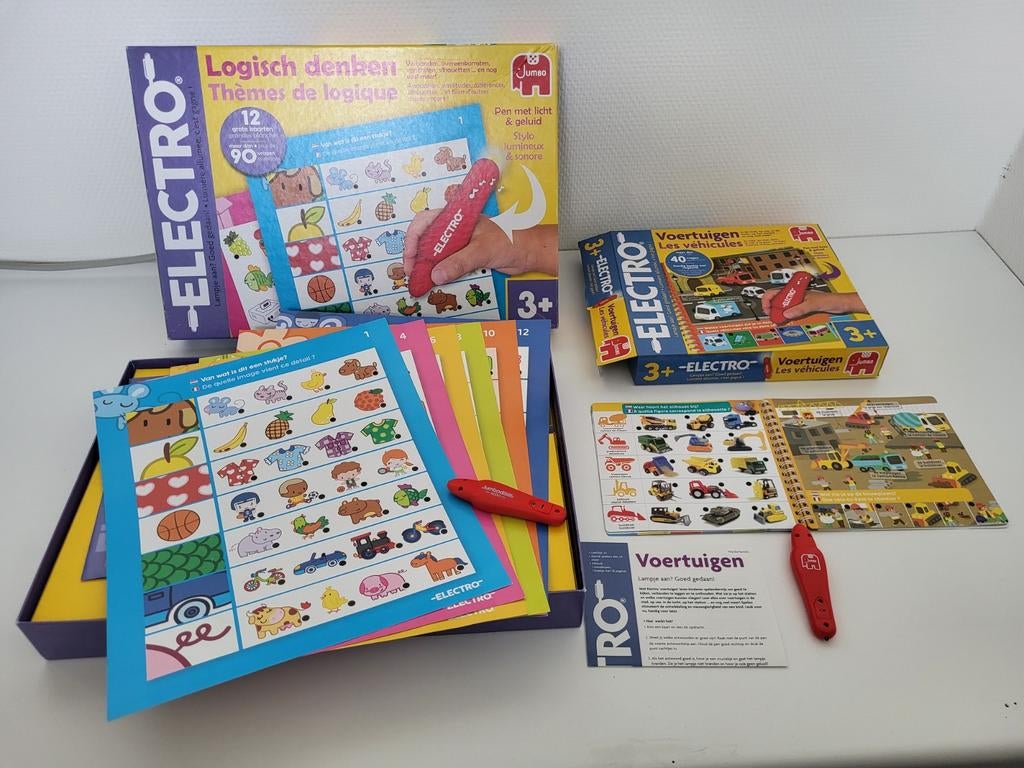 Elektro spel 3+ 2stuks, Ophalen of Verzenden, Zo goed als nieuw, Elektronica, Met geluid