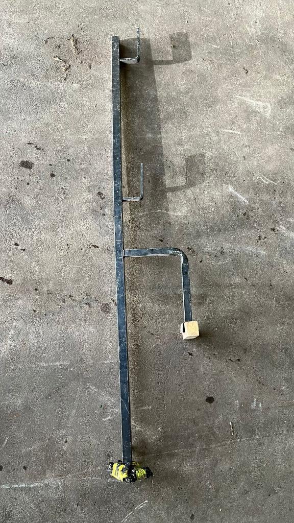 daksteiger zwart 1 pallet vol., Doe-het-zelf en Verbouw, Steigers, Ophalen, Gebruikt, Daksteiger, Minder dan 2 meter