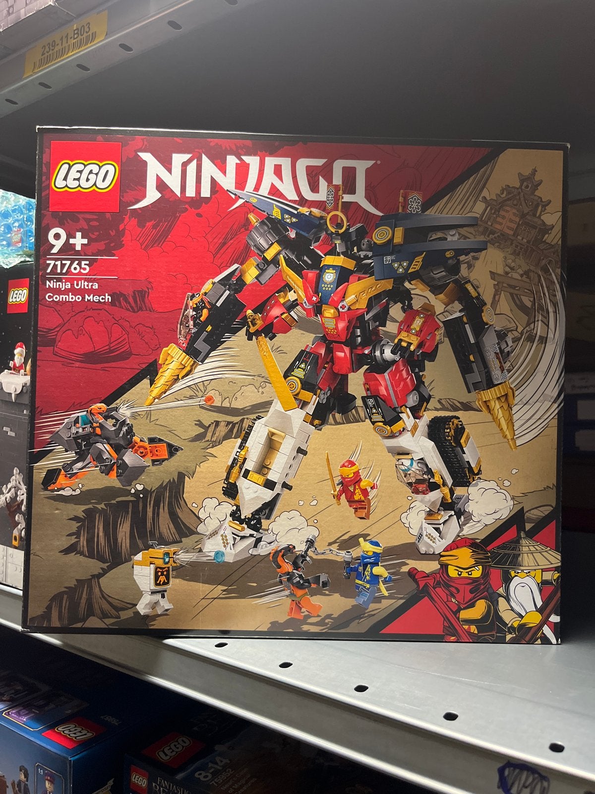 LEGO Ninjago 71765 Ninja Ultra Combo Mecha Nieuw, Lego, Nieuw, Ophalen of Verzenden, Ongeopend/sealed