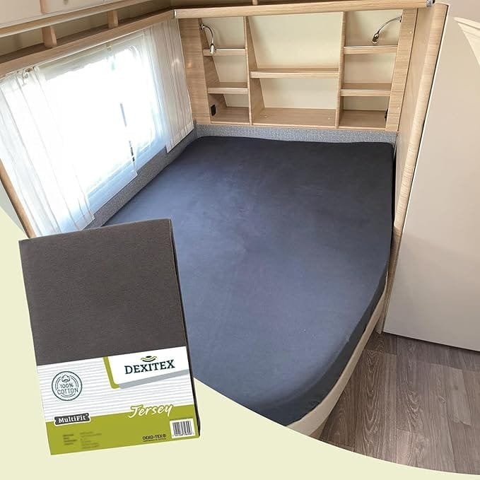 Jersey hoeslaken Frans bed wit,lichtgrijs,zand of antraciet, Dexitex.nl, Verzenden, Buurserstraat 15 A, 7481 EG,Haaksbergen, Info@dexitex.nl