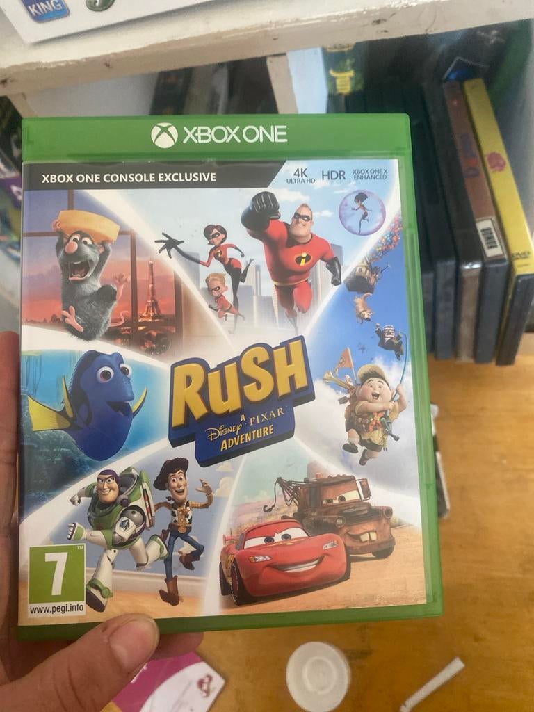 Rush: A Disney Pixar Adventure - Xbox One Spel, Avontuur en Actie, Gebruikt, 1 speler, Ophalen of Verzenden