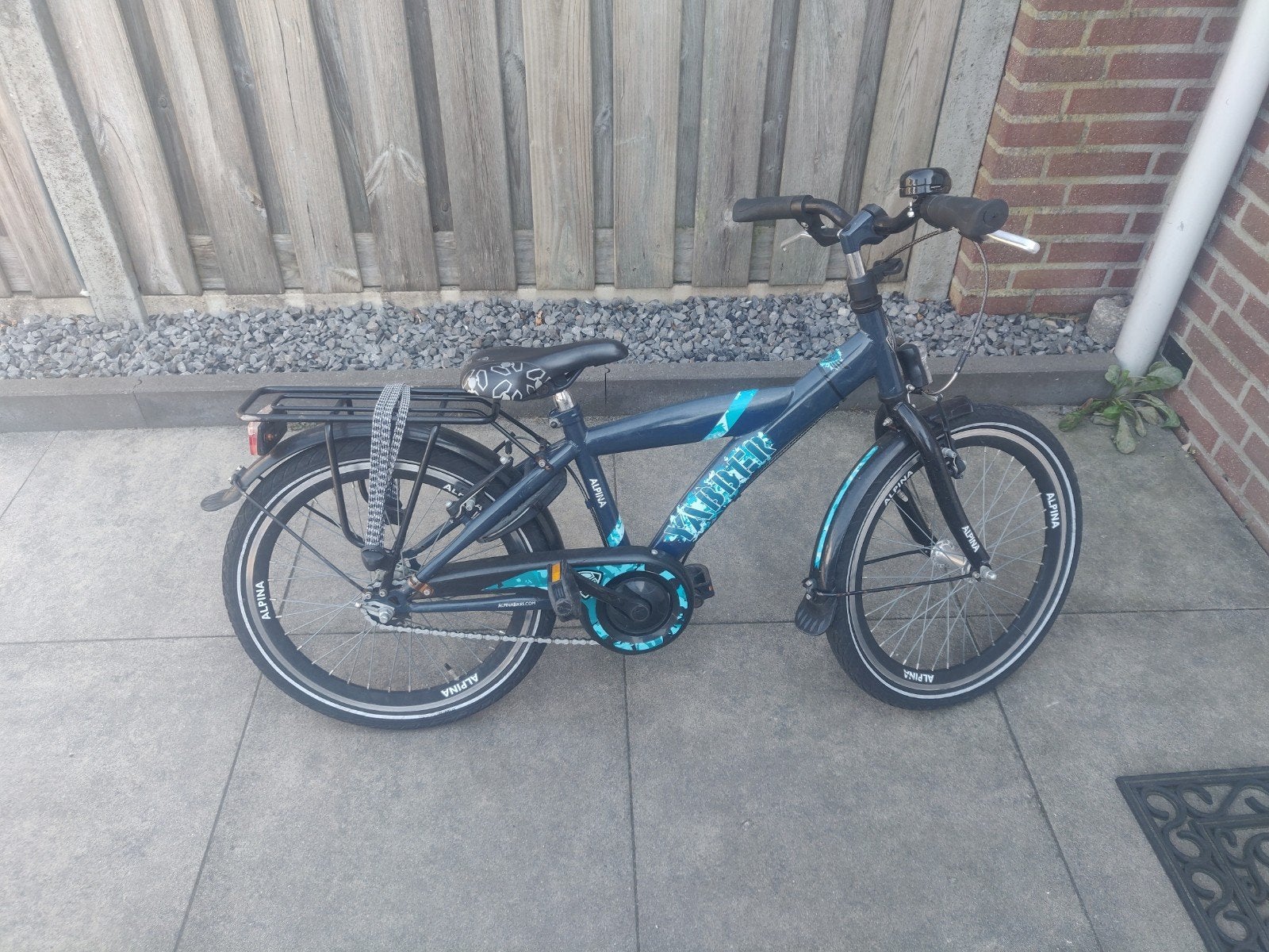 Kinderfiets Alpina Yabber 20 inch, Fietsen en Brommers, Ophalen, Gebruikt, Velgrem, Alpina  yabber