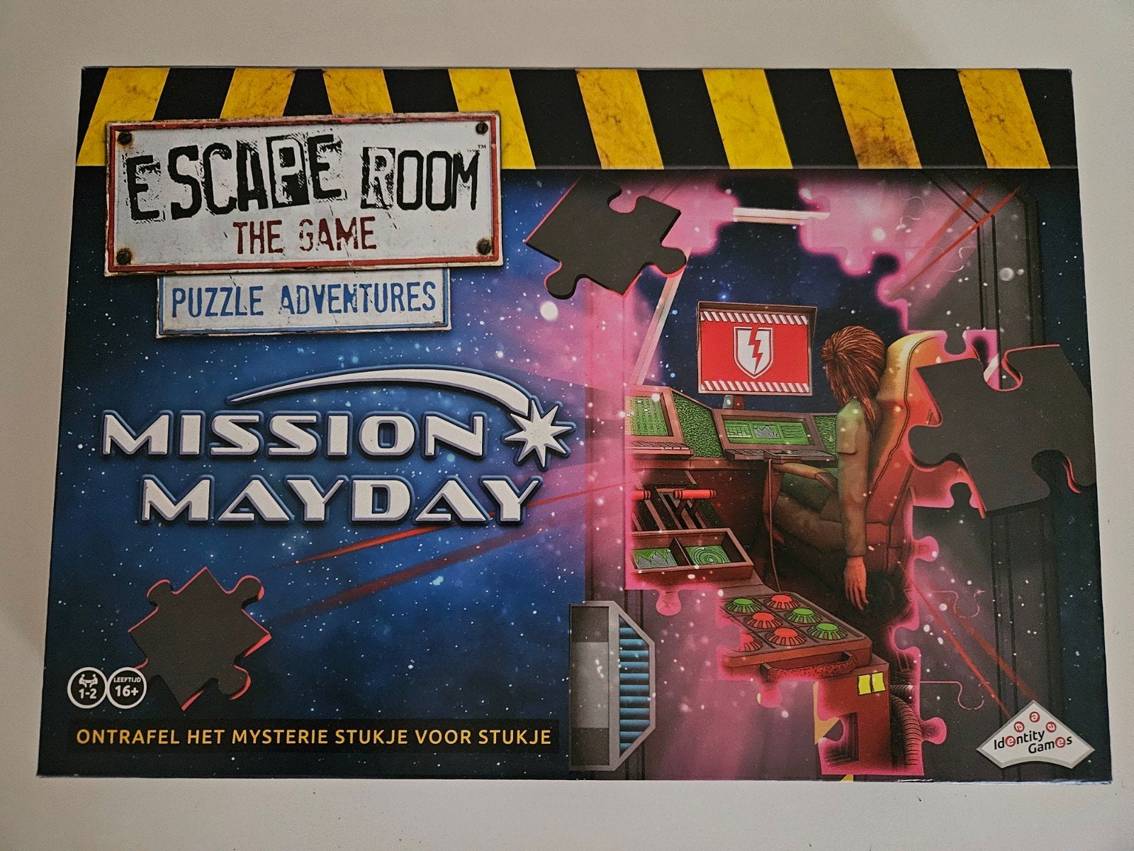 Escape Room The Game: Puzzle Adventures - Mission Mayday, Een of twee spelers, Ophalen of Verzenden, Zo goed als nieuw, Identity Games