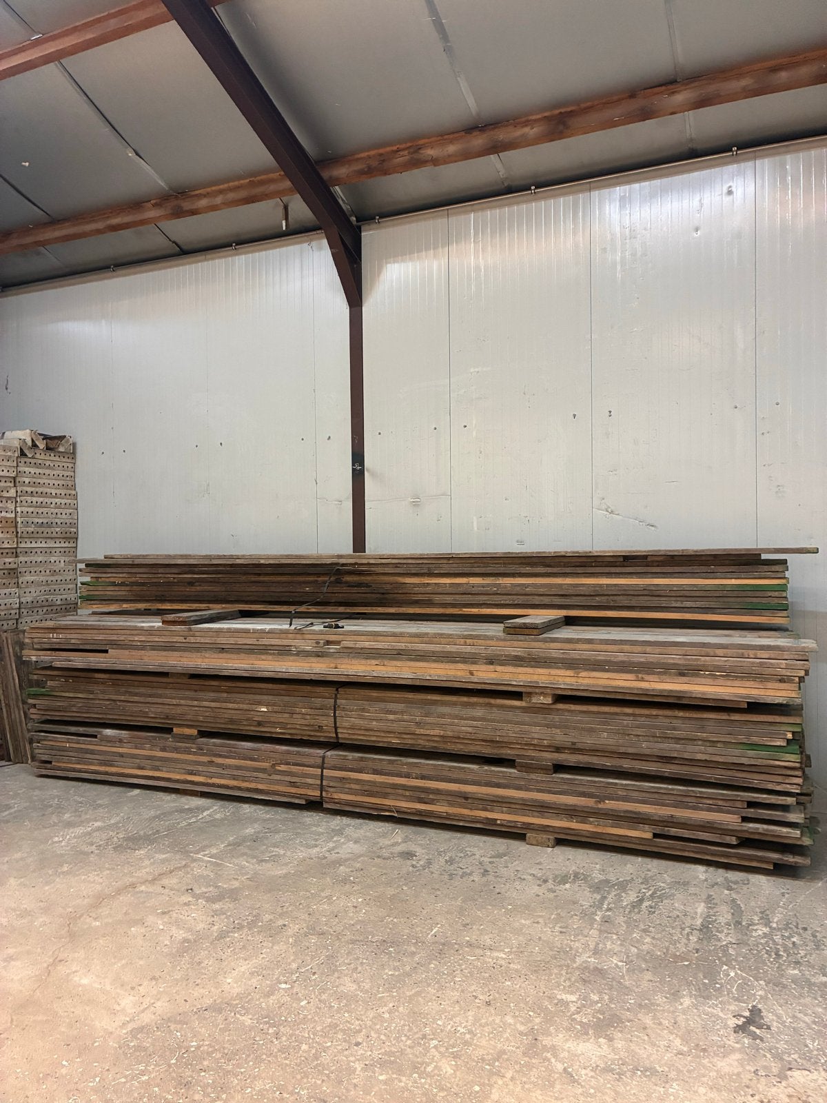 Steigerplanken 5, 3, 2.5 en 2 meter te koop, Doe-het-zelf en Verbouw, Hout en Planken, Ophalen, Gebruikt, 25 tot 50 mm, Plank