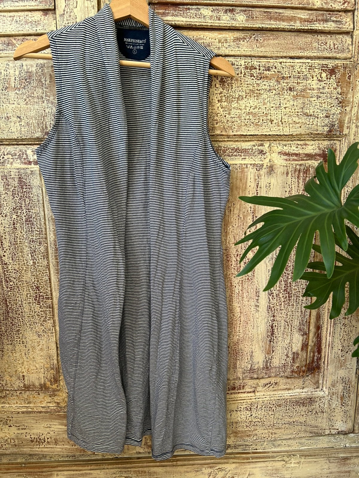 Josephine&Co blauw wit gestreept vest maat L, Kleding | Dames, Truien en Vesten, Ophalen of Verzenden, Zo goed als nieuw, Maat 42/44 (L)