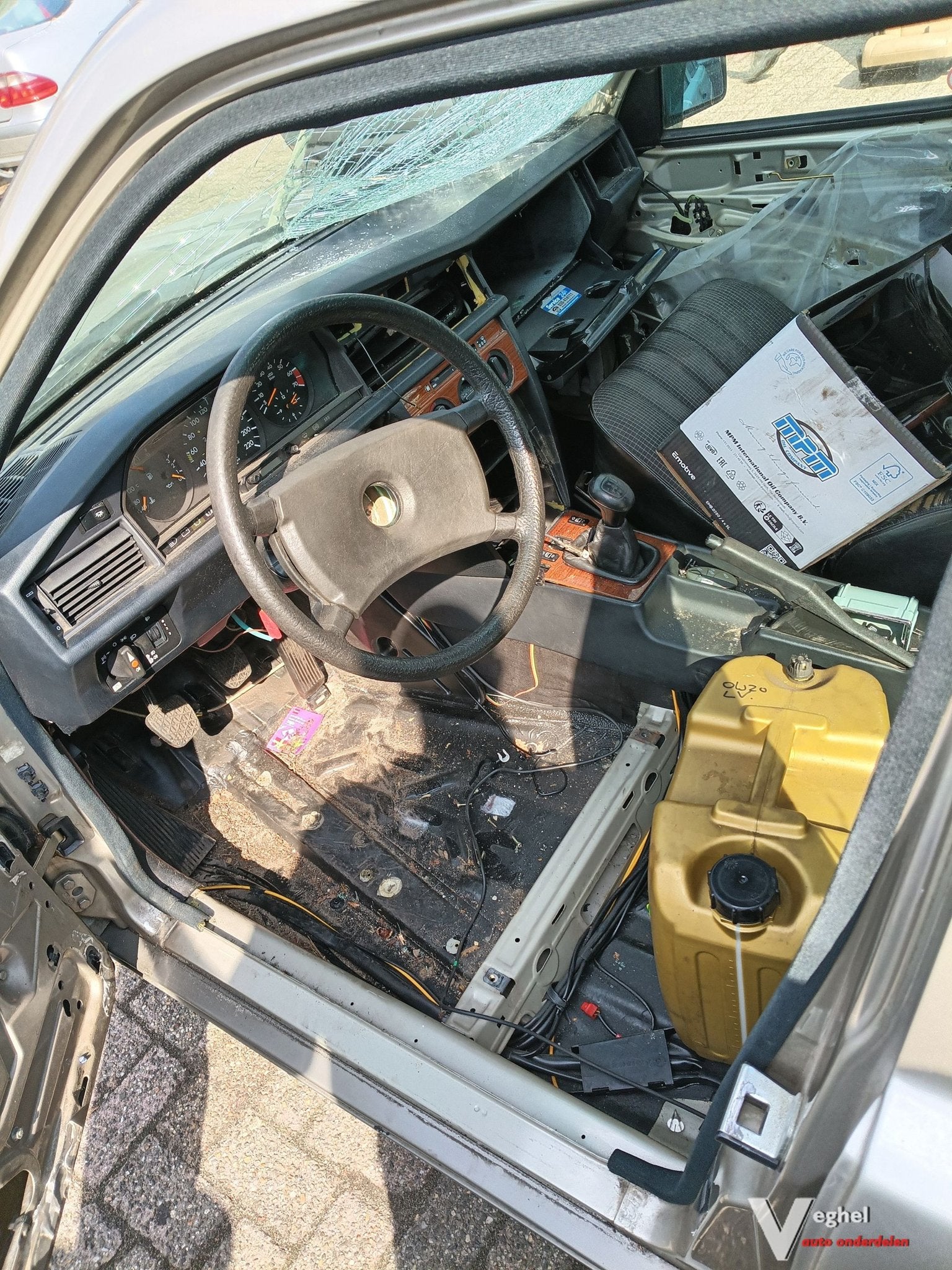 Mercedes w201 in onderdelen 1993, Gebruikt, -, -, Ophalen of Verzenden