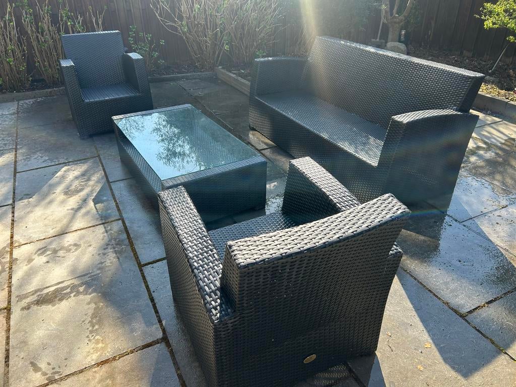Club collection tuin loungeset., Tuin en Terras, Ophalen, 5 zitplaatsen, Gebruikt, Loungeset