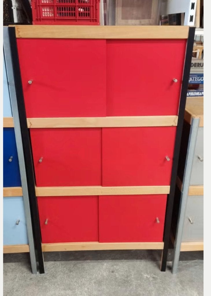 Kewlox modulair wandsysteem kasten vintage - moduloo, Ophalen, Huis en Inrichting