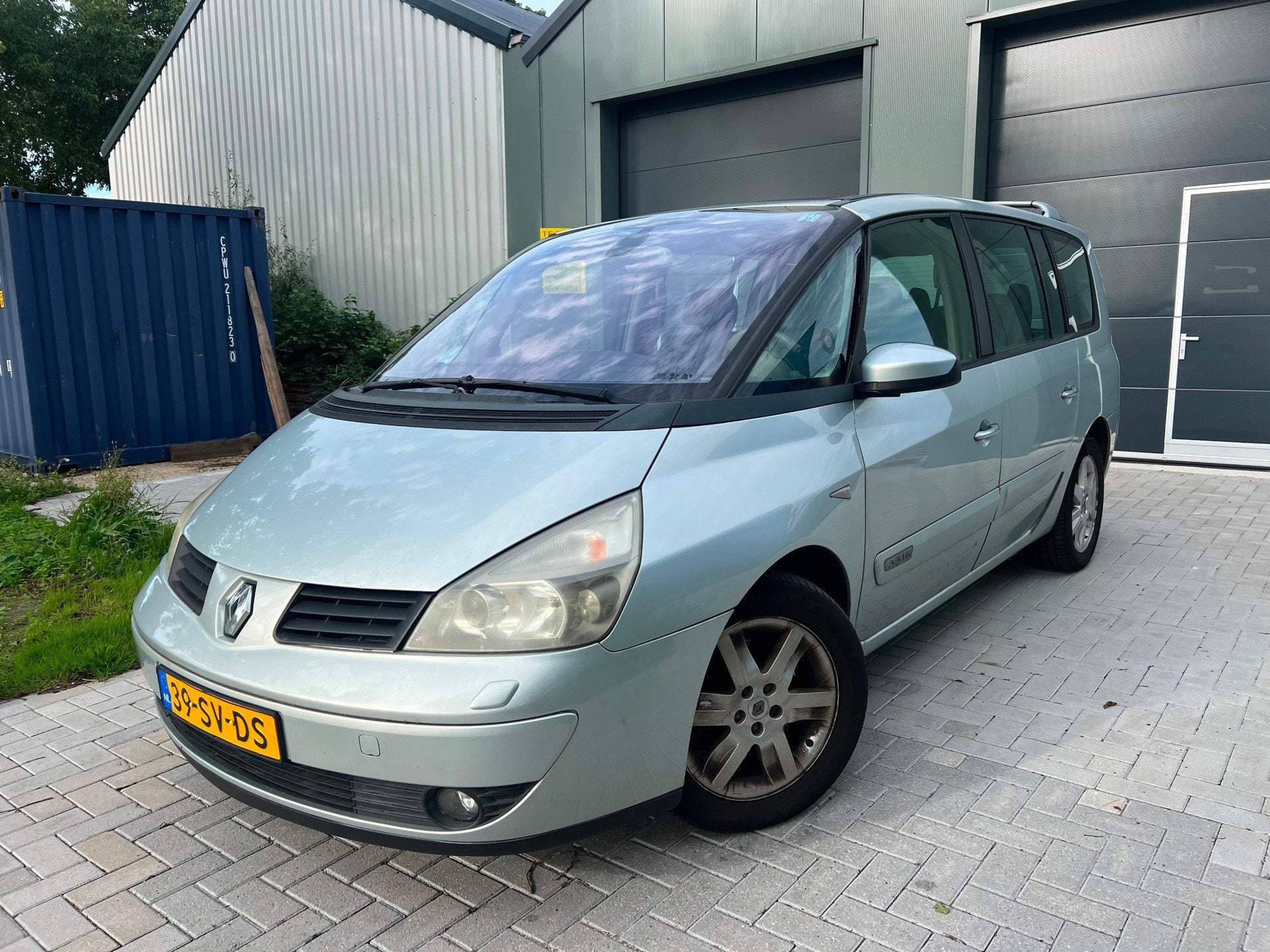 Renault Grand Espace 3.5 V6 Initiale 7 zitter, Auto's, Gebruikt, 2000 kg, Automatische klimaatregeling, Leder