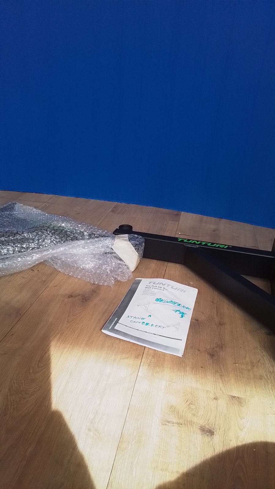 Tunturi Pro Pull Up Bar, Wall Connect (stang ontbreekt), Ophalen, Tunturi New Fitness B.V., Info@tunturi.com, Armen