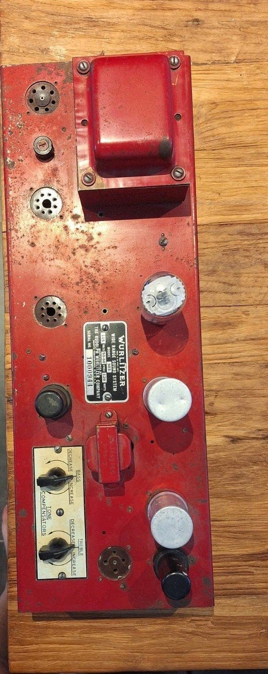 Wurlitzer versterker. Model 503, Ophalen, Zo goed als nieuw, Wurlitzer