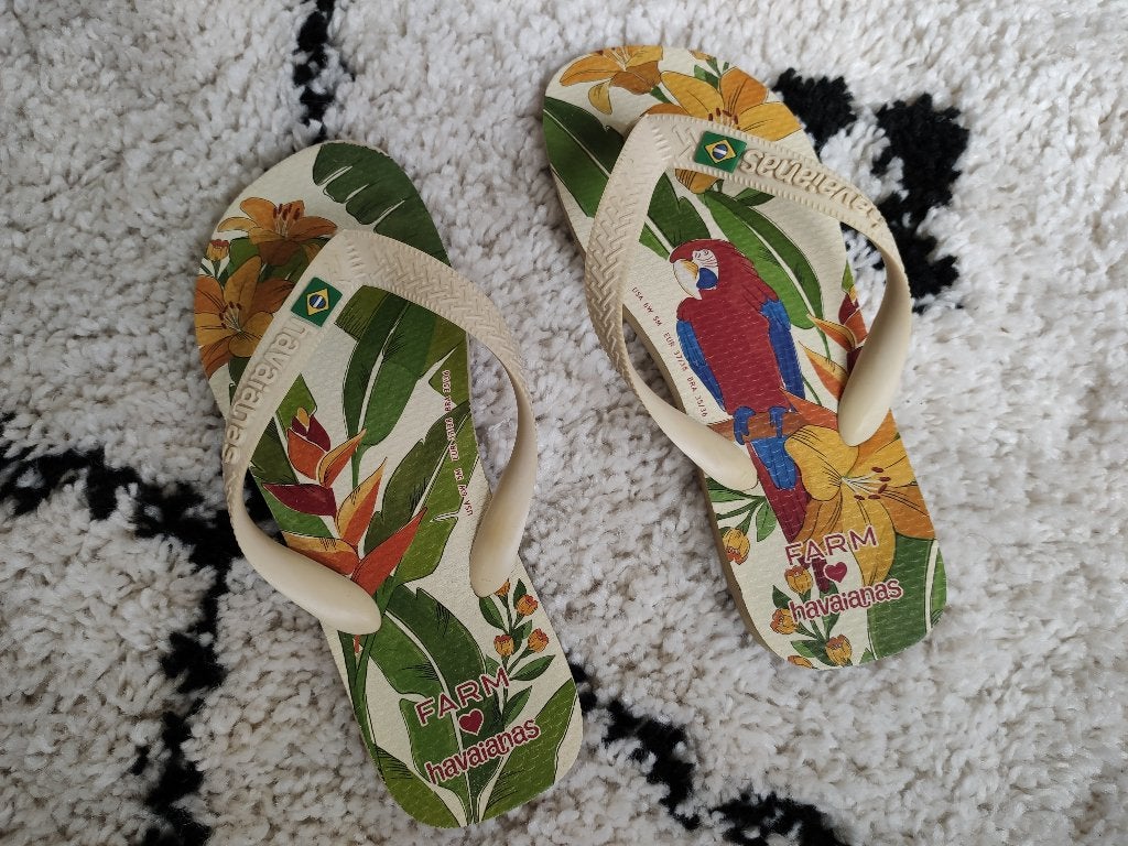 Havaianas x Farm Rio, Slippers, Overige kleuren, Ophalen of Verzenden, Gedragen
