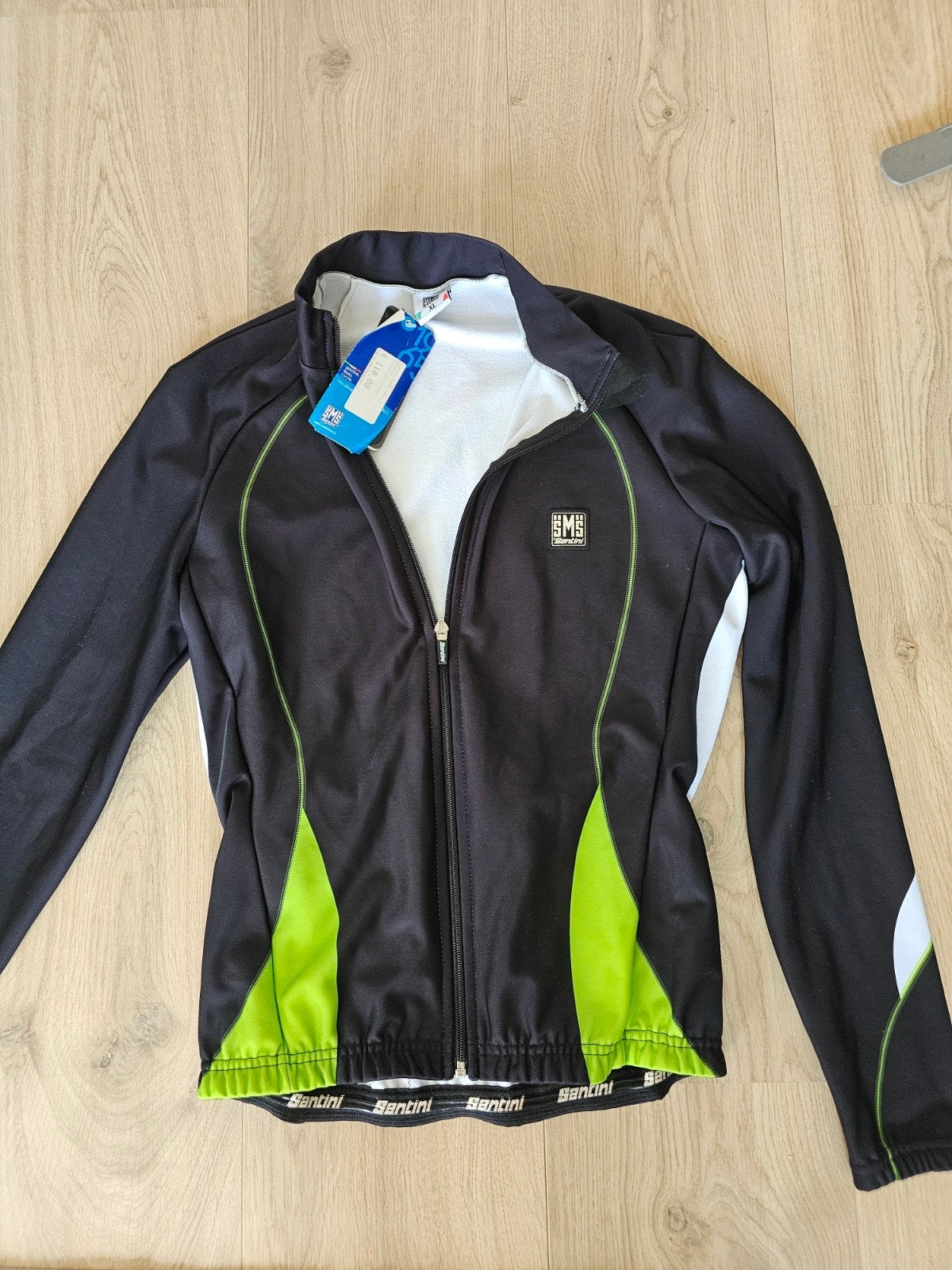 Santini SMS Fietsjack - Nieuw met kaartjes - Maat XL, Fietsen en Brommers, Fietsaccessoires | Fietskleding, Santini Maglificio Sportivo