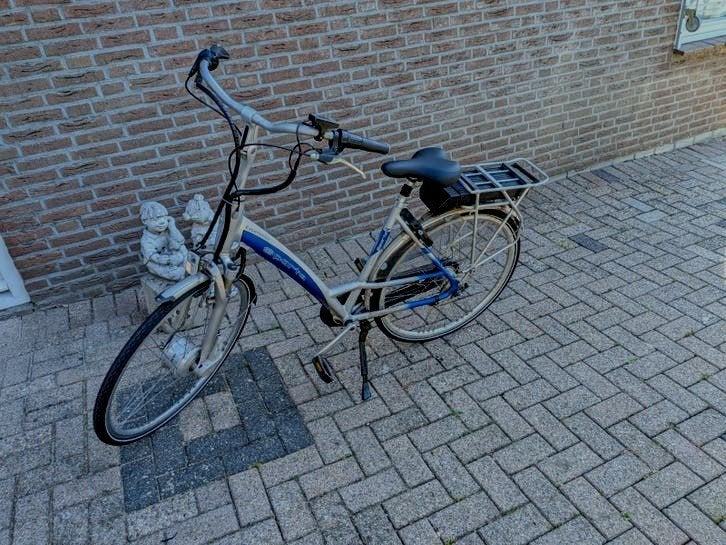 SPARTA Elektrische fiets. M. Recent gereviseerde accu!, Sparta, Gebruikt, Versnellingen, 56 cm of meer