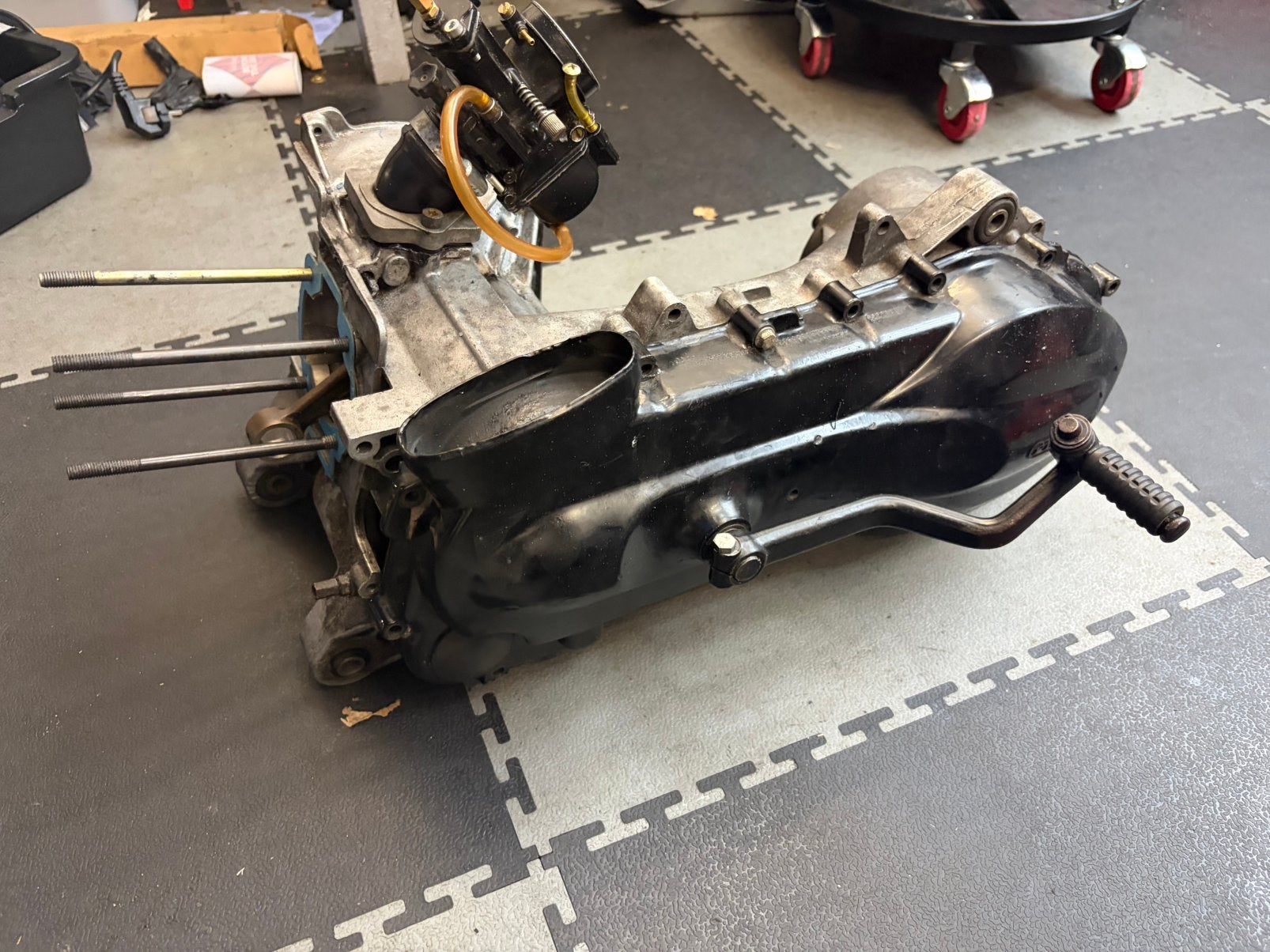 Skipper 150 blok, Fietsen en Brommers, Brommeronderdelen | Scooters, Ophalen, Gebruikt, Blok, Piaggio