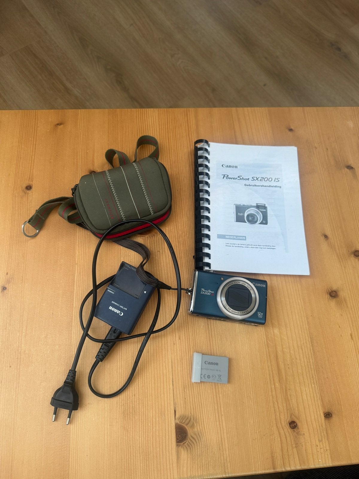 Canon Powershot type SX200, Audio, Tv en Foto, Fotocamera's Digitaal, Ingebouwde flitser, Gebruikt, Canon, 12 megapixels