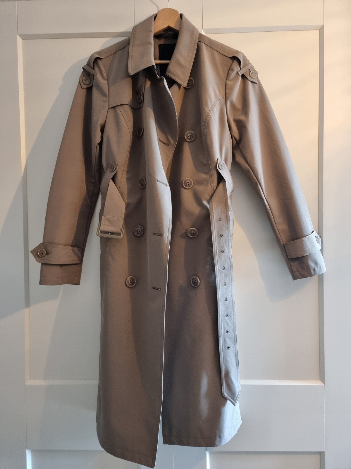 Nieuwe Airforce Trenchcoat long Brindle (FRW0502-A909), Ophalen, Nieuw, Maat 36 (S), Airforce