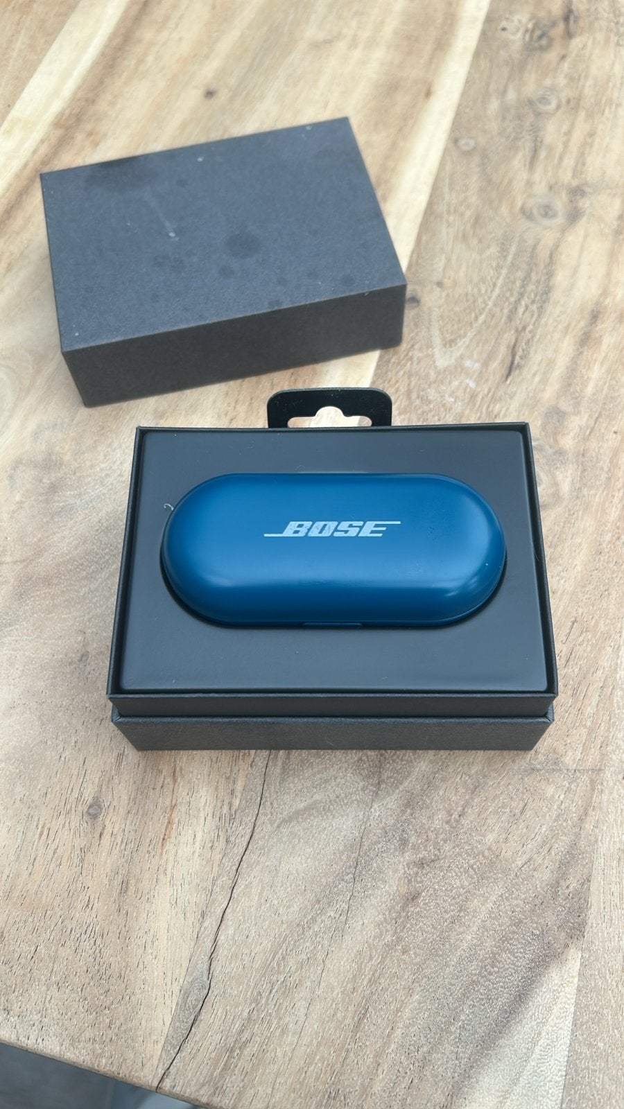 Bose Sports earbuds Blauw, In-ear, Verzenden, Bluetooth, Zo goed als nieuw