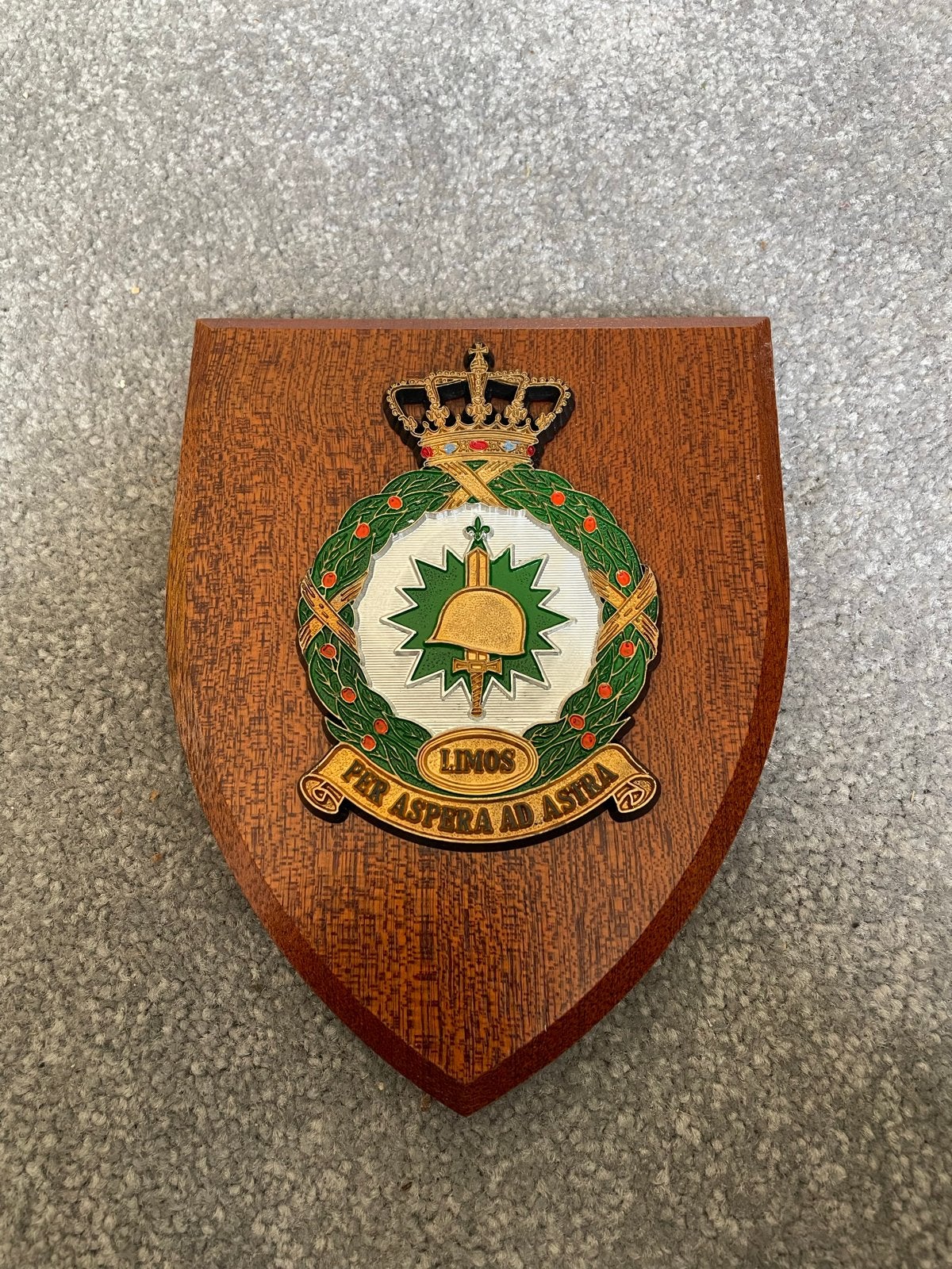Wapenschild LIMOS Nijmegen, Ophalen of Verzenden, Luchtmacht, Nederland, Overige typen