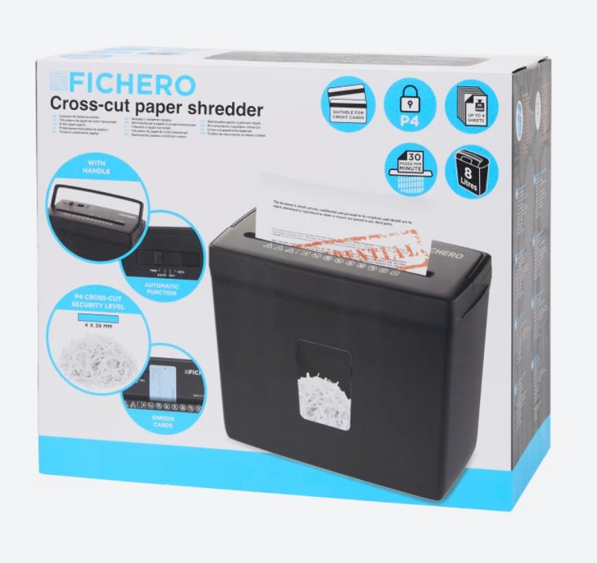 Papierversnipperaar, Ophalen, Zo goed als nieuw