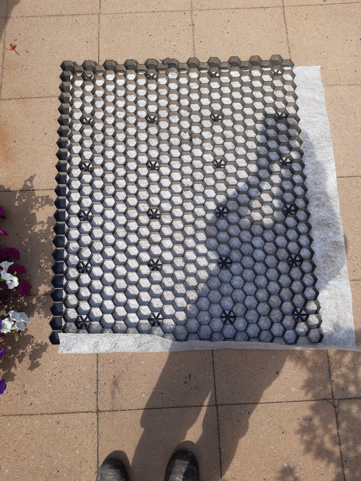 6 STUKS! Honingraat fundering 100x120x3 cm voor gras/grind, Tuin en Terras, Ophalen, Nieuw, Minder dan 10 m², Gras