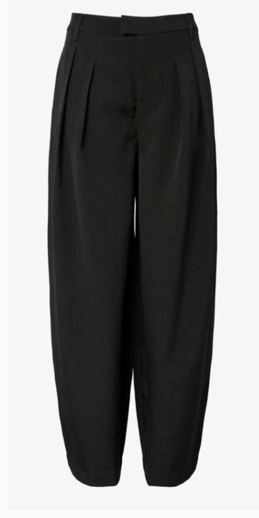 Zgan baggy bandplooibroek van PIECES..mt:s, Kleding | Dames, Broeken en Pantalons, B, Verzenden, Zwart, C