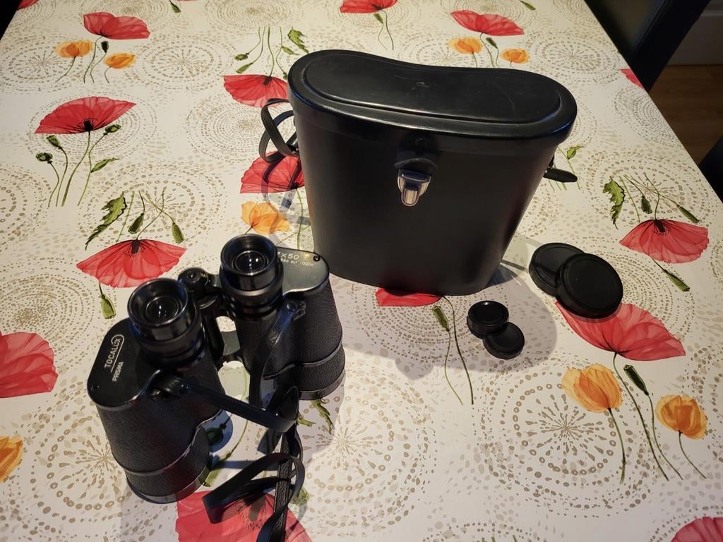 Te Koop Verrekijker., Ophalen of Verzenden, Gebruikt, Porro (met knik), Met hoes of tas