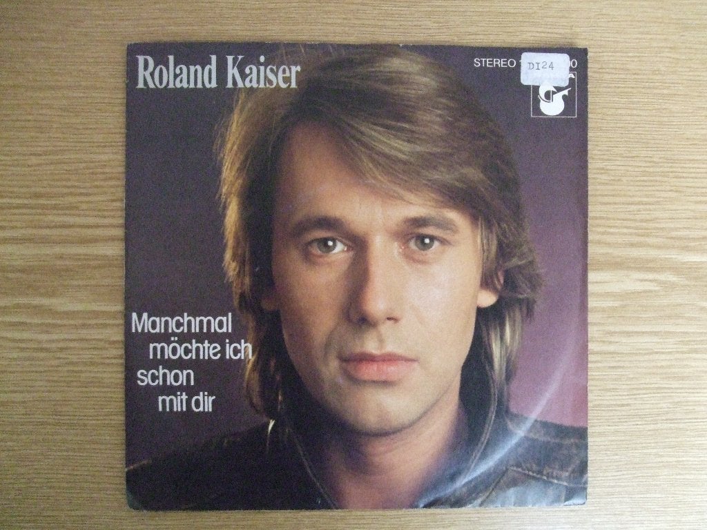 ROLAND KAISER   MANCHMAL MOCHTE ICH SCHON MIT DIR / UND DOCH, 7 inch, Ophalen of Verzenden, Zo goed als nieuw, Pop
