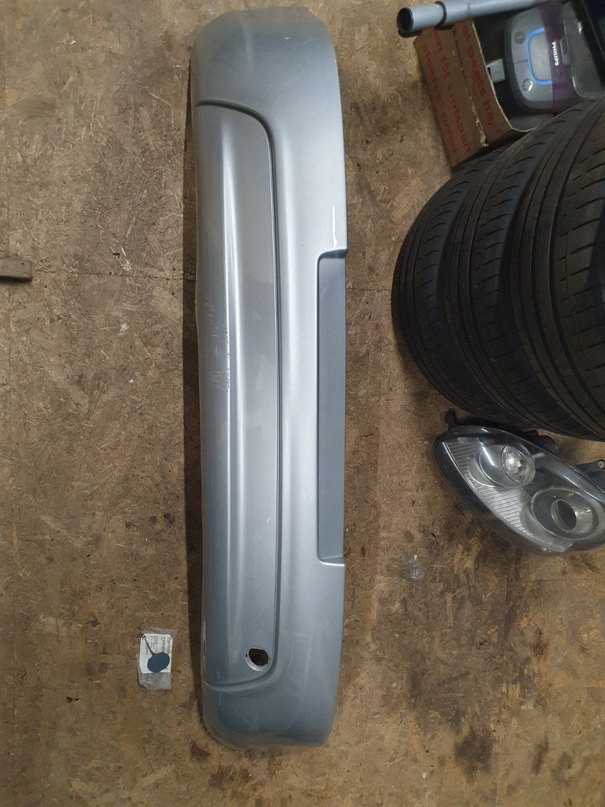 Originele VW Golf 5 Achterbumper Diffuser GT ED30 GTI R32, Auto-onderdelen, Ophalen, Gebruikt, Volkswagen, Achter