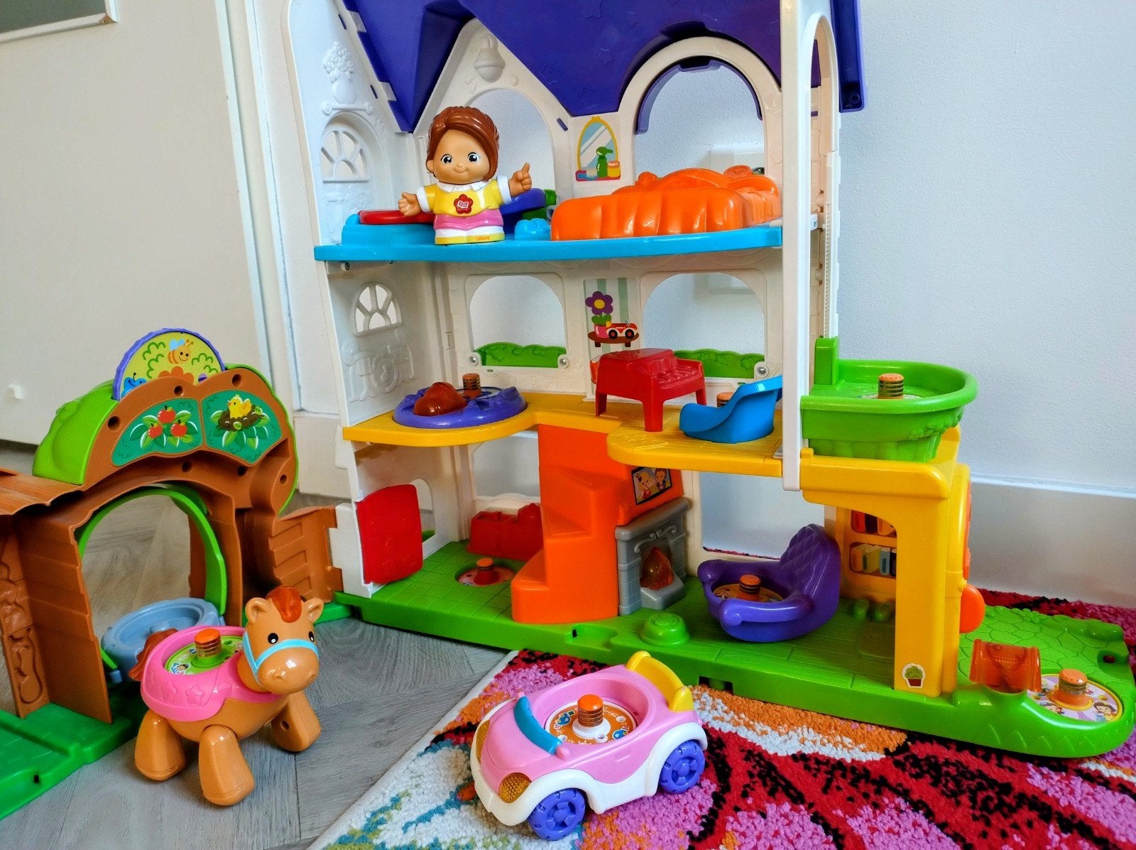 VTech Toet Toet Auto's & Vrolijke Vriendjes Speelsets, Ophalen, Gebruikt, Jongen of Meisje