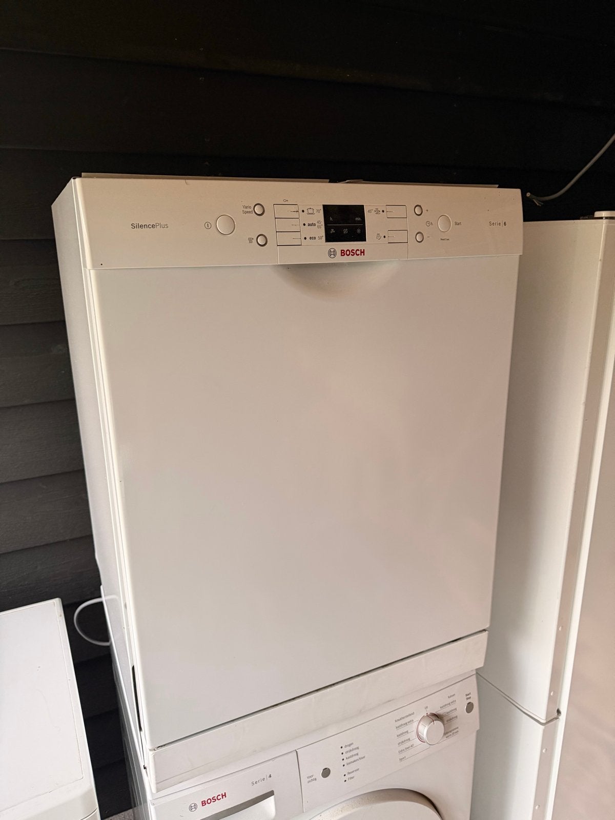 Bosch SilencePlus Serie 6 Vaatwasser - SMV68MD02EU, Ophalen, Gebruikt, 60 cm of meer, Energieklasse A of zuiniger