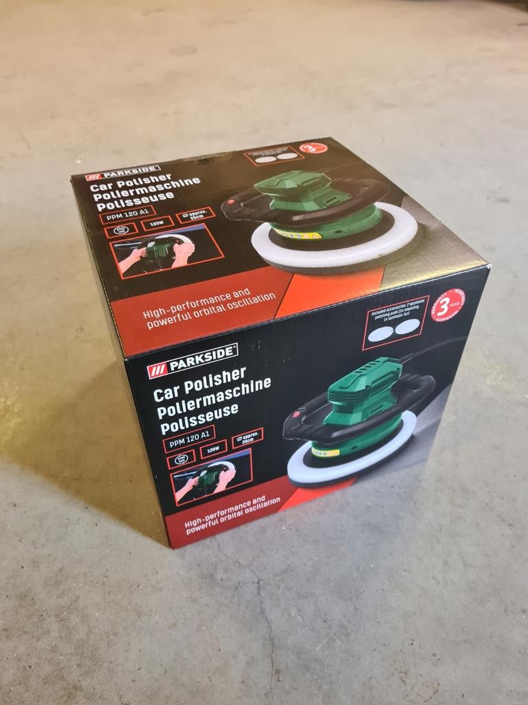 Te Koop, Polijstmachine Parkside Voor Auto of Motor, Auto diversen, Autogereedschap, Ophalen, Nieuw