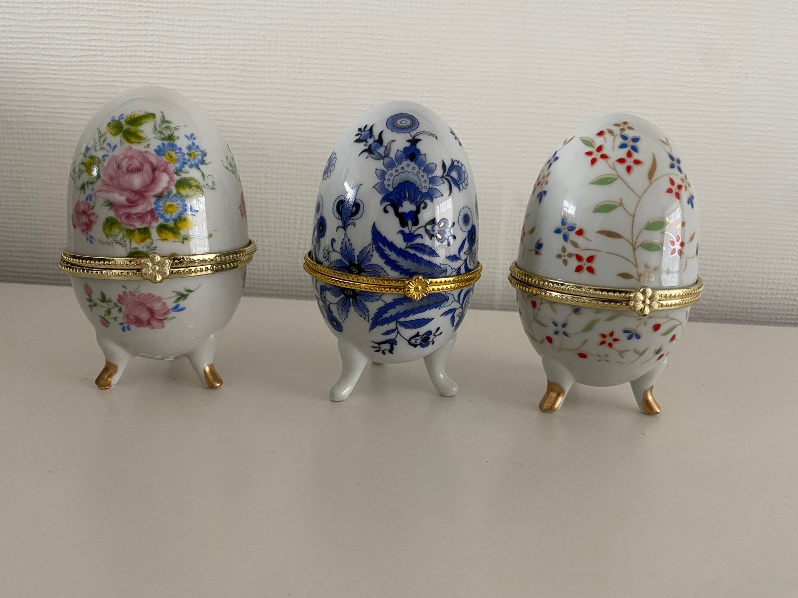 3– mooie sier eieren, Antiek en Kunst, Ophalen of Verzenden