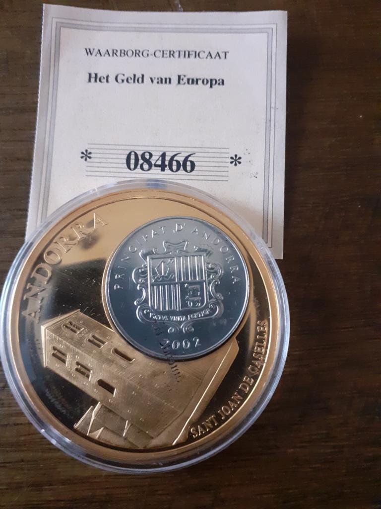Andorra munt, Ophalen of Verzenden, Overige landen, 2 euro