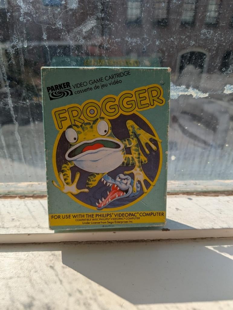 Videopac Frogger Game, Ophalen of Verzenden, Philips Videopac